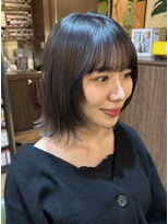 ガーデン ジングウマエ(GARDEN jingumae)&nbsp;ダークグレーカラー／ミディアムヘア