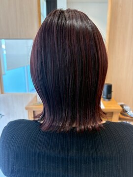 ビレア 尾張旭店(BELEA) ハイライト/切りっぱなし/顔回りレイヤー