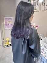 プリュム(plumu.)&nbsp;グラデーションカラー／エンドカラー／アッシュグレージュ