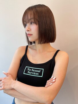 ロンド ブランシュ 錦糸町北口(Lond blanche) くびれヘア/顔周り/韓国/縮毛矯正/レイヤー/前髪/錦糸町ボブ