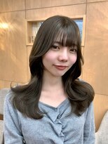 ヘアースペースブルーム プリュス 石橋店(HAIR SPACE BLOOM plus) オリーブグレージュ/透明感/レイヤーカット/艶髪/韓国ヘア