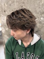 リラクオーレメンズ(LIRA CUORE men's) フェザーパーマ風