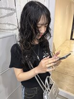 サル(saru)&nbsp;レイヤースパイラルパーマ