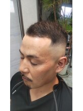 ヘアーアトラクション やぐち スキンフェードスタイル