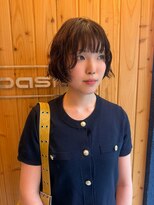 オアシス(oasis)&nbsp;【oasisマミ】20代30代大人かわいいレイヤーボブパーマ