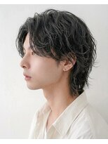 ボイスヘア(voice hair)&nbsp;カット+フェザーパーマ+眉カット◎骨格を綺麗に見せる髪型