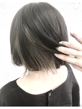 セレスト 下北沢店(CELESTE) ハイグラデーション×プラチナシルバー