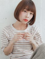 ルティア(Lutia)&nbsp;ぱっつん前髪 大人かわいい 小顔ボブ！