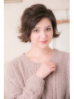 ファイル バイ リトル(file by little)&nbsp;ノーバングでも可愛い◎おてんばボブ