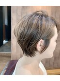 束感のあるエアリーショート