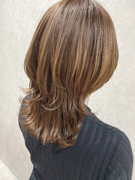 リアイス(Re:ICE) セピアブラウンフェザーロングウルフ