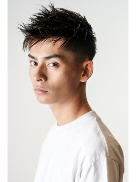 メリケンバーバーショップ フクオカ(MERICAN BARBERSHOP FUK) スキンフェードツイストスパイラルセンターパートサイドパート23