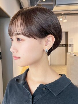 アイティーバイアルバム 八王子店(IT by ALBUM) カジュアルショート_大人ガーリーチョコレート_ba411821