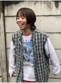 ハイライト/ツーブロックマッシュ/束感/波巻き/高田馬場/七三分