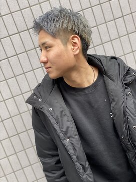 スウェル 船橋店(Swell) ハイライト/マッシュパーマ/束感/波巻き/メンズ