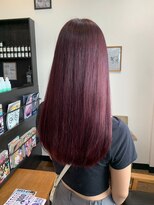 ヘアーワークス ボナ(HAIR WORKS bona.)&nbsp;髪質改善ストレート×ベージュレッドスタイル