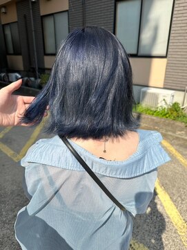 オズ 郡山桑野店(OZ) イメチェンハッシュカットフルバング似合わせレッドブラウン