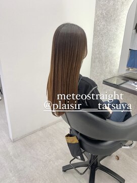 プレジールバイラファブリック(PLAISIR by LA FABRIQUE) PLAISIR/佐々木 ナチュラルストレート 艶髪 草加