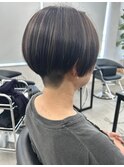 白髪ぼかしハイライト