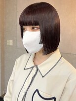 アールクリップ 表参道(ar clip) ボブ小顔に見せるヘアワンレン髪質改善サイエンスアクア