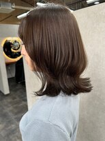 オズ 郡山桑野店(OZ)&nbsp;黒髪ボブルフネビージュ小顔ワンレン