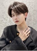 ◆韓国大宮メンズセンターパートマッシュカルマヘア