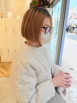 ロミー 本厚木(ROMMY.) 大人可愛いミニボブ前下がりボブ