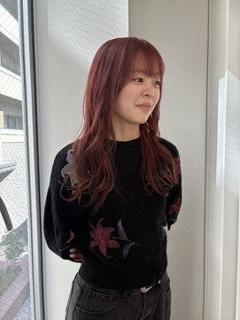 エムサロン 高崎あら町テラス店(emusalon) ［rena］韓国風チェリーレッド