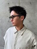 1メンズスパイキーショート 刈り上げ