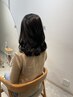 似合わせカット＋艶カラー￥14300