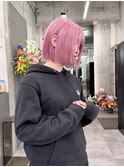 色落ちまで可愛いペールピンク ふじゆー