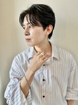 ロンドオム 池袋(Lond Homme)&nbsp;men's/メンズ/ブルーブラック/フェザーパーマ/サーフカール/池袋