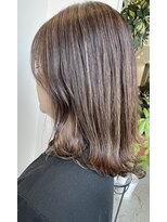 アルファ(Hair Salon alpha) 【大人可愛い×透明感】ハイライト×シアーベージュ