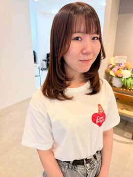 キハコ 豊橋曙店(KIHACO) ミディアムレイヤーカット◎