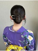 浴衣着付け＋ヘアセット