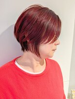 エンクス 天王町店(enx)&nbsp;ミディアムヘア/暗めカラー/グランマッシュ/天王町HA1010