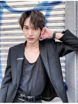 カルテット(Quartetto) ハイライト/マッシュパーマ/ウルフ/アッシュブラック/八王子駅