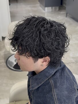 エデアンホンテン メンズサロン(EDEAN 本店 (旧:EDEAN 上通)) ルーズパーマシャドウパーマ波巻きスパイラル熊本メンズパーマ