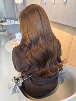 シダ(sida SAIIN)&nbsp;20代30代似合わせカットブリーチなしWカラーオリーブベージュ