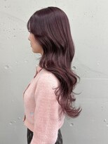 シーク 天神(SEEK)&nbsp;松尾菫菜/ラベンダーピンク/レイヤーカット/韓国ヘア