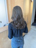 トリート 西船橋店(TREAT)&nbsp;赤みを消すオリーブベージュ×骨格補正レイヤーカット