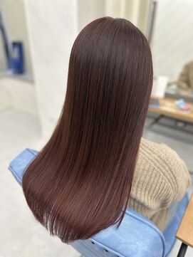 エミン(emyn) 【ボルドーカラー】艶髪/髪質改善/縮毛矯正/代々木