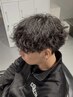 メンズカット+特殊パーマ¥13,000 #すすきの#大通