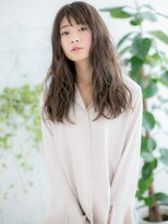 レアワンハナレ センター北美容院(lea/1 HANARE)&nbsp;センター北/髪質改善/スモーキーブラウン×フェミニンロングj