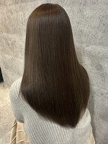 ルイス(L'wis)&nbsp;グレージュ学割U24ケアブリーチなし渋谷10代20代30代暗髪韓国