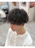 大阪メンズ/王道モテ系シャドウパーマ