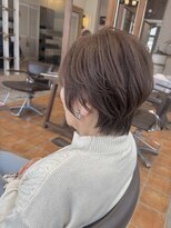 ルチア ヘア フィル 天王寺店(Lucia hair fill)&nbsp;大人ショート丸みレイヤー/30代/40代/50代/大阪/天王寺