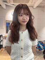 オルネ 代官山(OLUNE)&nbsp;カシスカラー/代官山/パーマ/レイヤーカット/ブリーチなしカラー