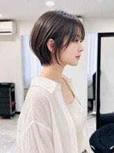 ジェムヘアスタジオ 平塚西口店(Gem Hair Studio) Gem Hair Studio 姉崎 ショートボブ