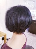 前下がりボブ(スタイリスト西田)
